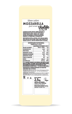 Violife Bloco Sabor Mozzarella 2,5kg